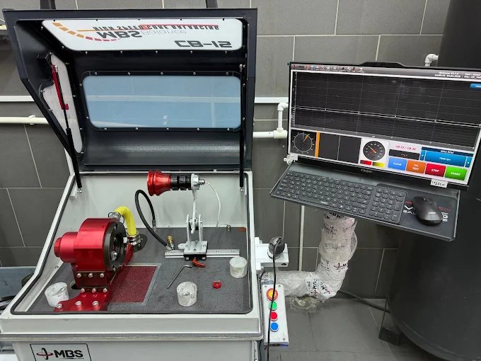 Bilgisayar destekli turbo balans test cihazı